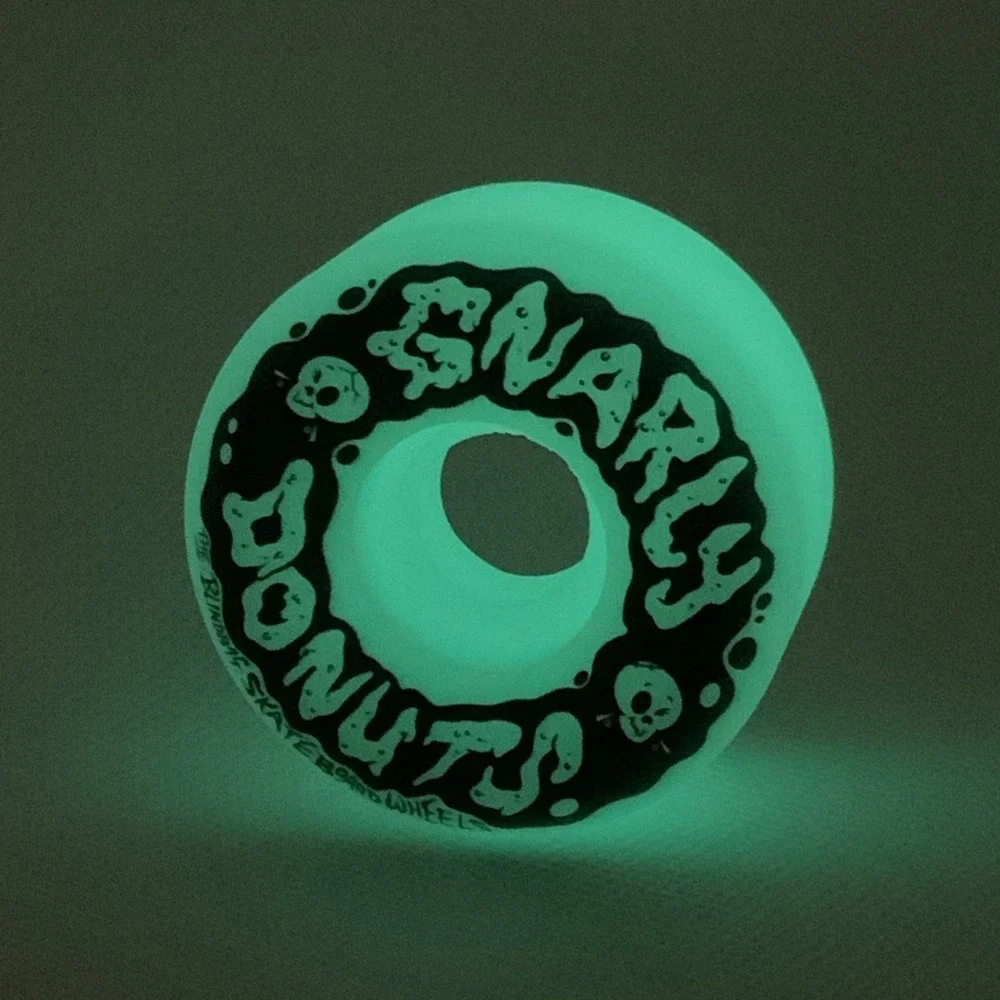Garbage Pail Kids x Get A Grip Skateboard Wheel Holly wood Series 4 Glow In Dark